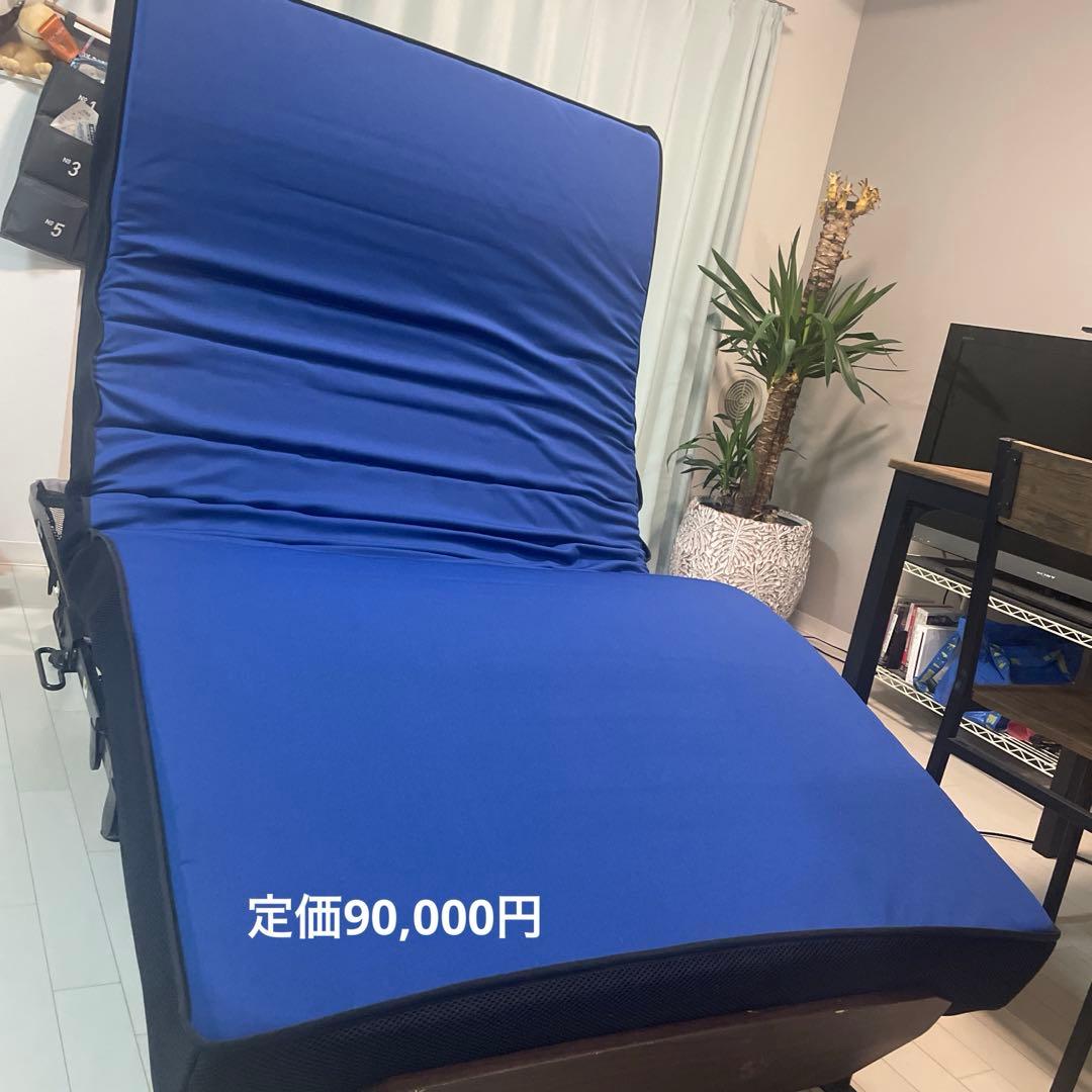 背/足先 電動リクライニングベッド（シングル）折りたたみ収納可/介護利用可