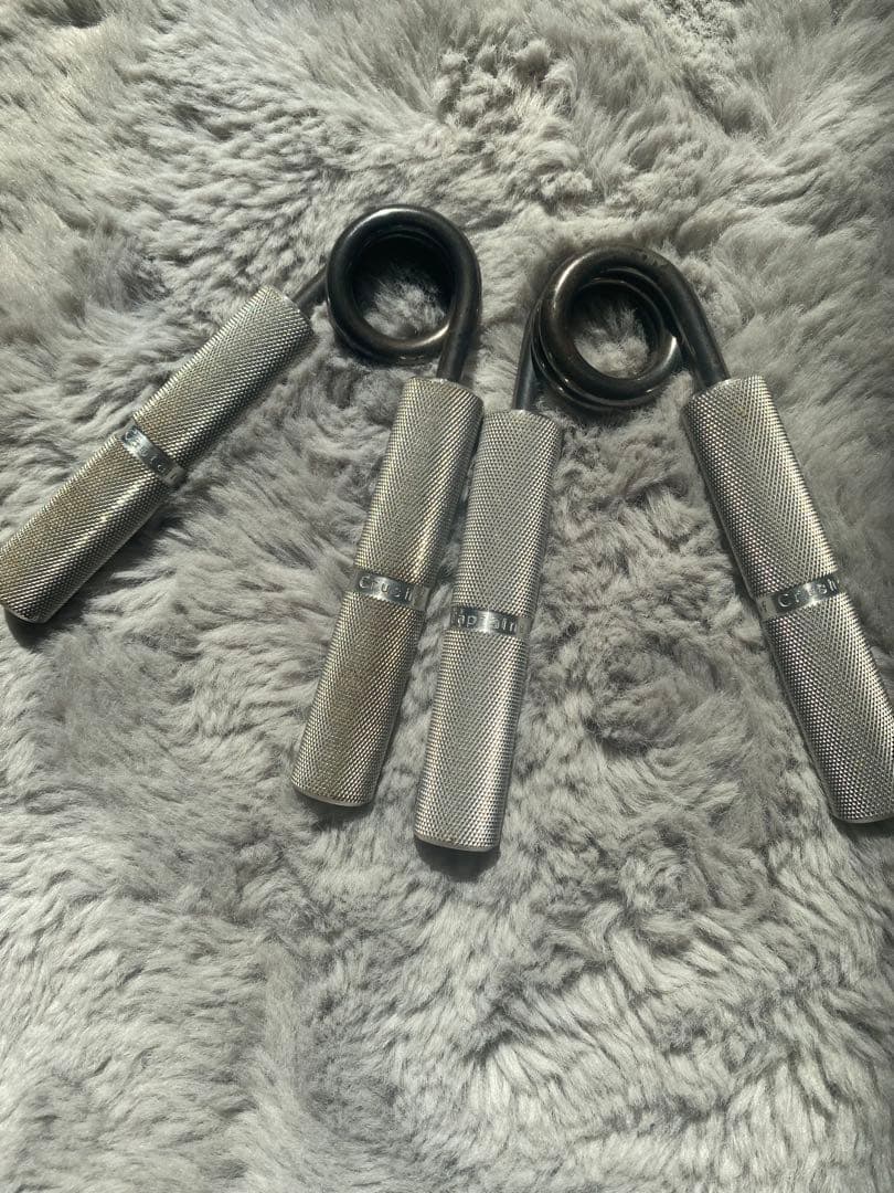 coc アイアンマインド ハンドグリップ ナンバー1.2握力王VO2のセット