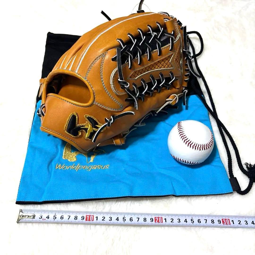 本日限定63800円！ワールドペガサス　グランドペガサス硬式外野手用　袋付き新品