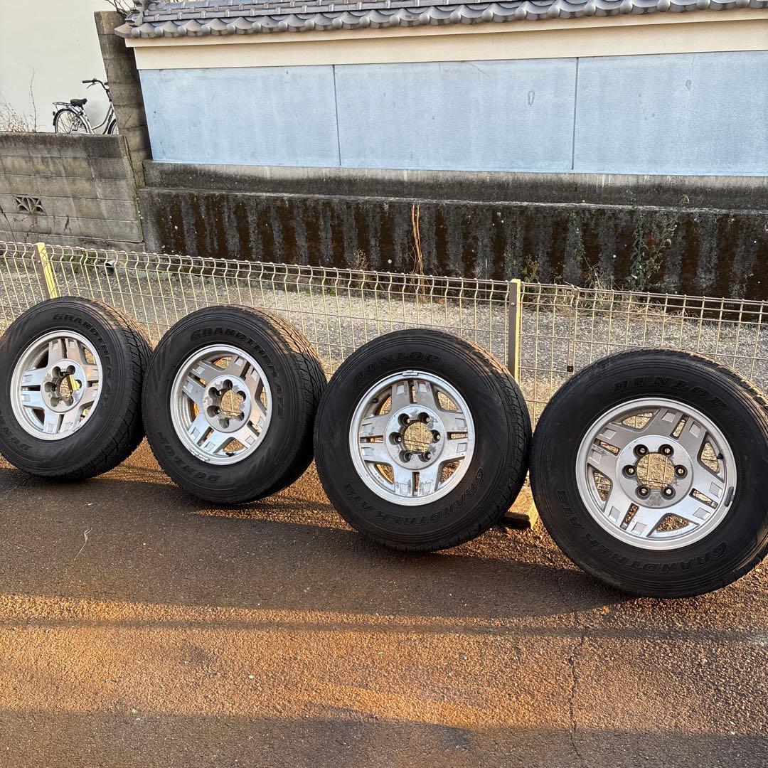 DUNLOP GRANDTREK AT3 タイヤセット 16インチ