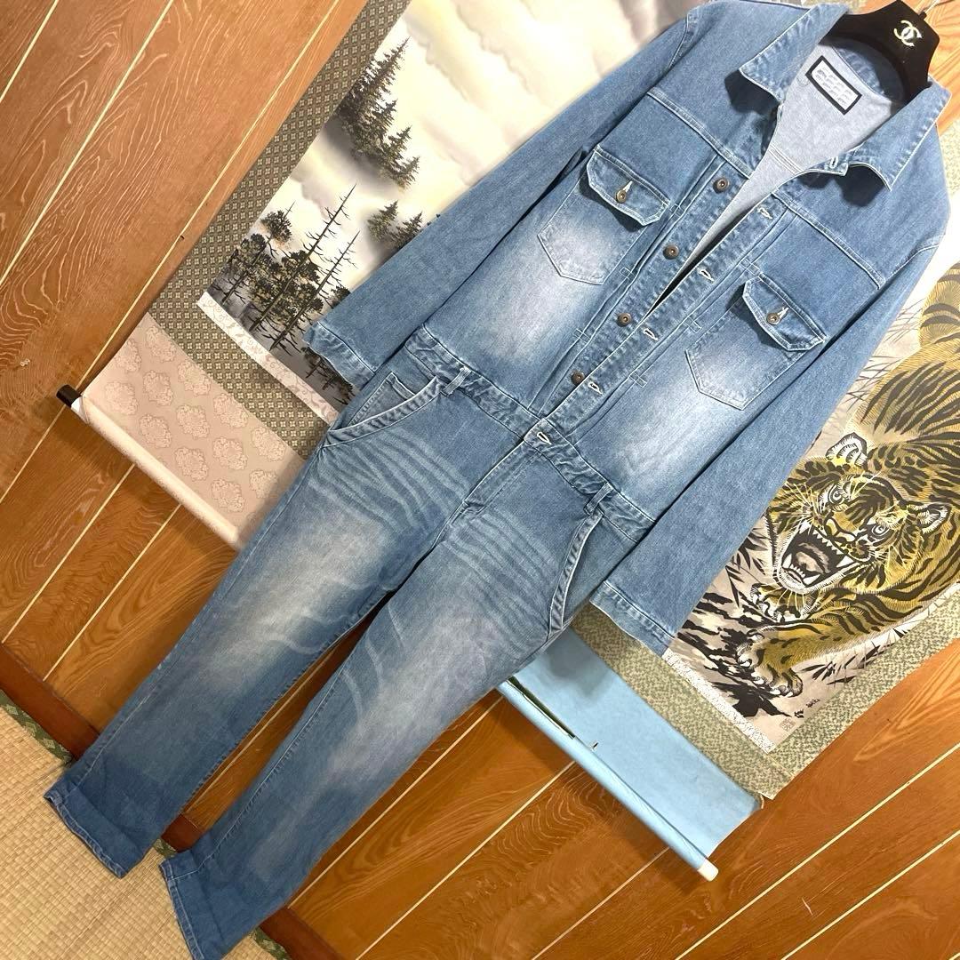 AKERICO アケリコ 2ndタイプ オールインワン ツナギ ヴィンテージ