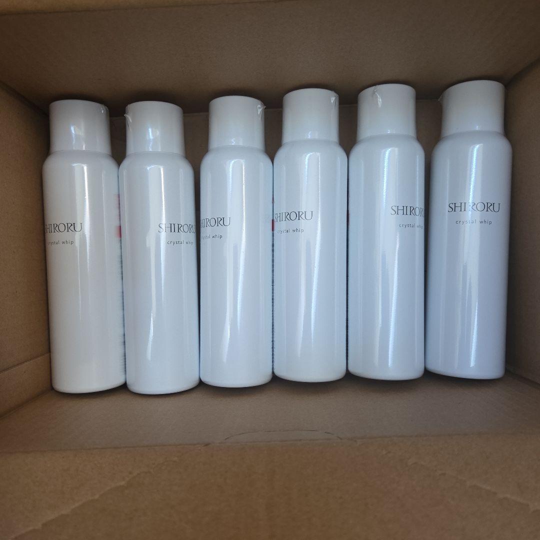 SHIRORU クリスタルホイップ 120g　６本セット