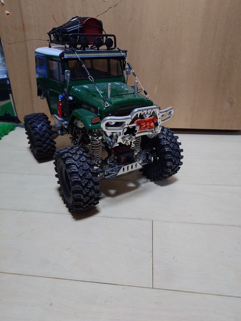 タミヤ　CR01 ランクル　フルカスタム