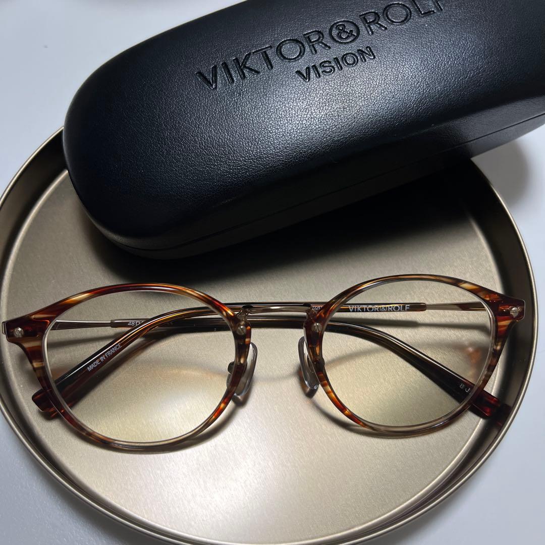 VIKTOR & ROLF ファッションメガネ ケース付き