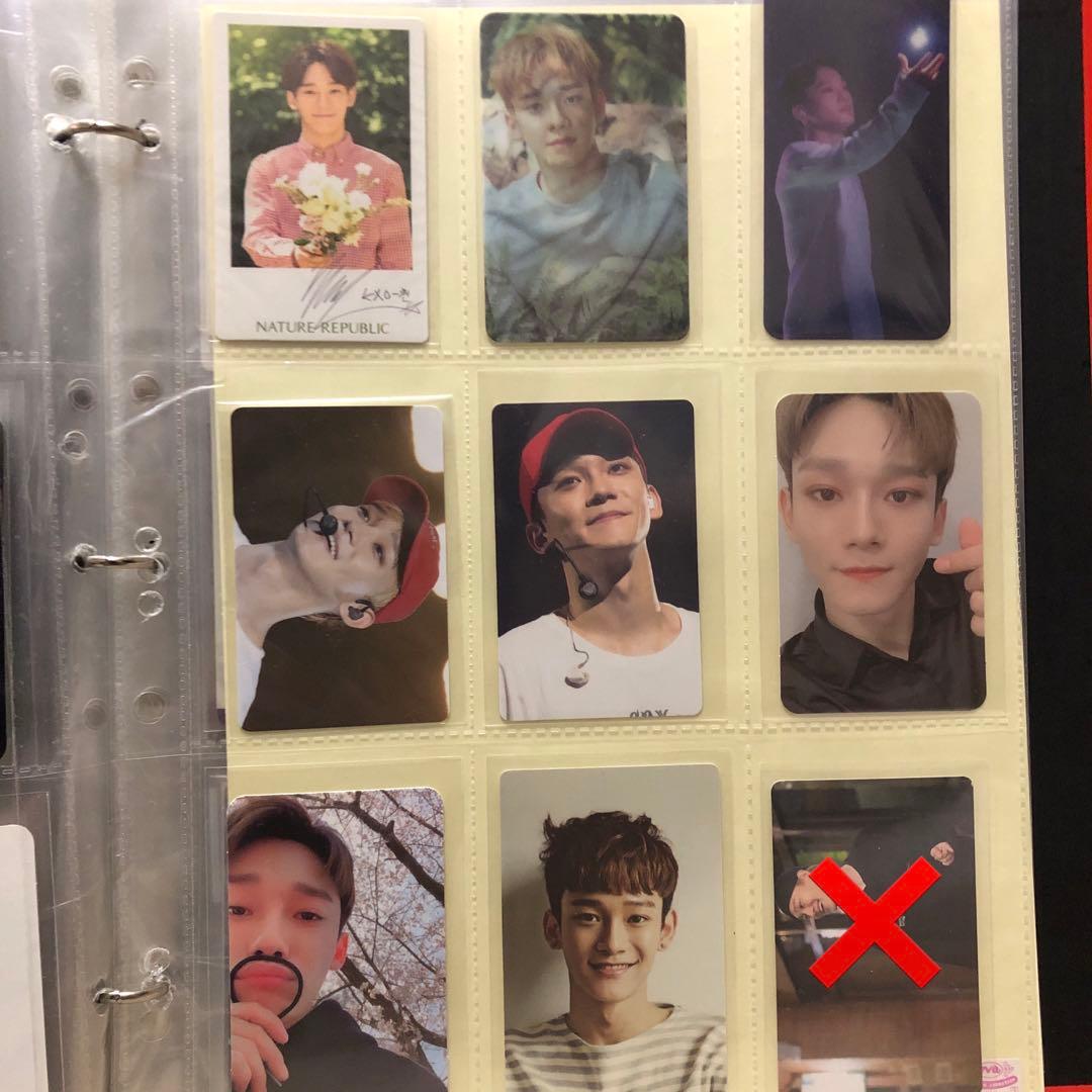 EXO チェン トレカ セット