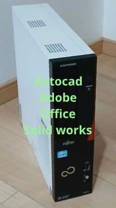 Autocad lt 2023 Fujitsu ディスクトップパソコン