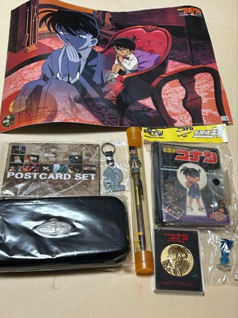 名探偵コナン グッズ 50点以上セット 映画 クリアファイル 懐中時計等