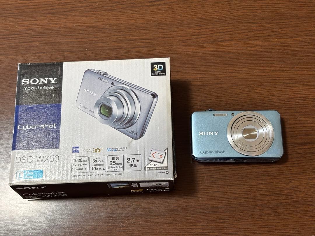 SONY DSC-WX50 ブルー 動作確認済み 美品