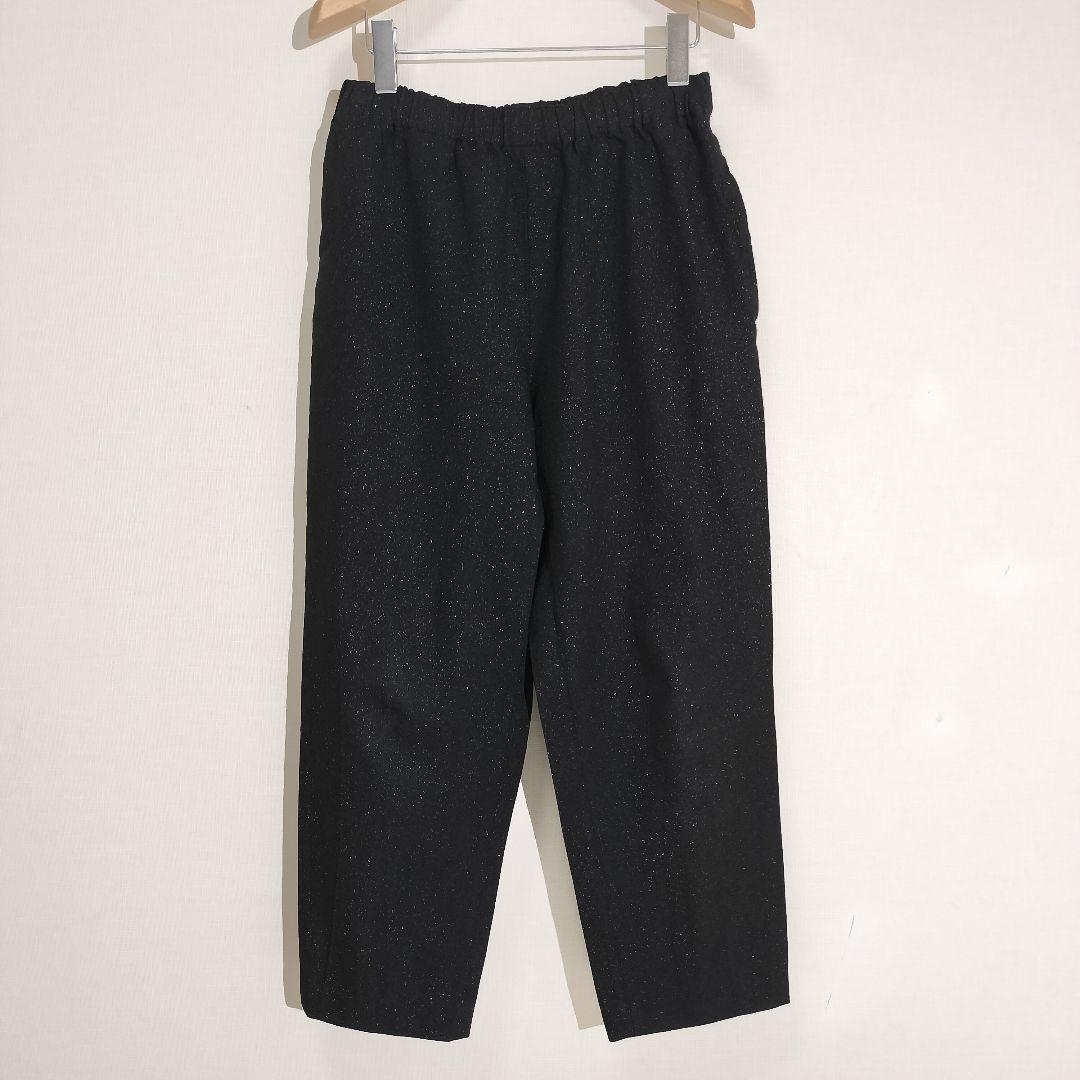 2021 COMME des GARCONS コムデギャルソン ラメ パンツ 黒